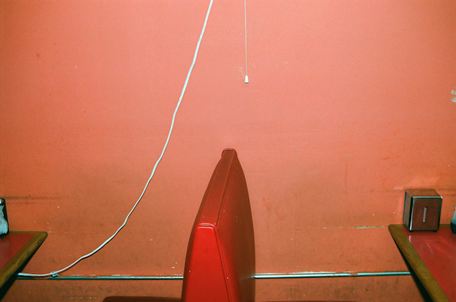 Lorena Lohr - untitled (red leather booth)